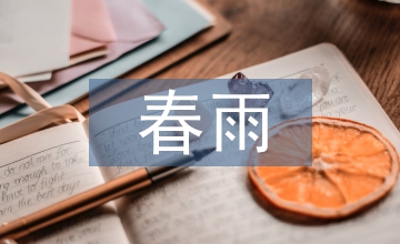 春雨蒙蒙地下