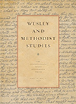 Wesley And Methodist Studies