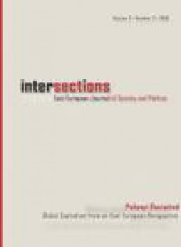 Intersections-east European Journal Of Society And Politics